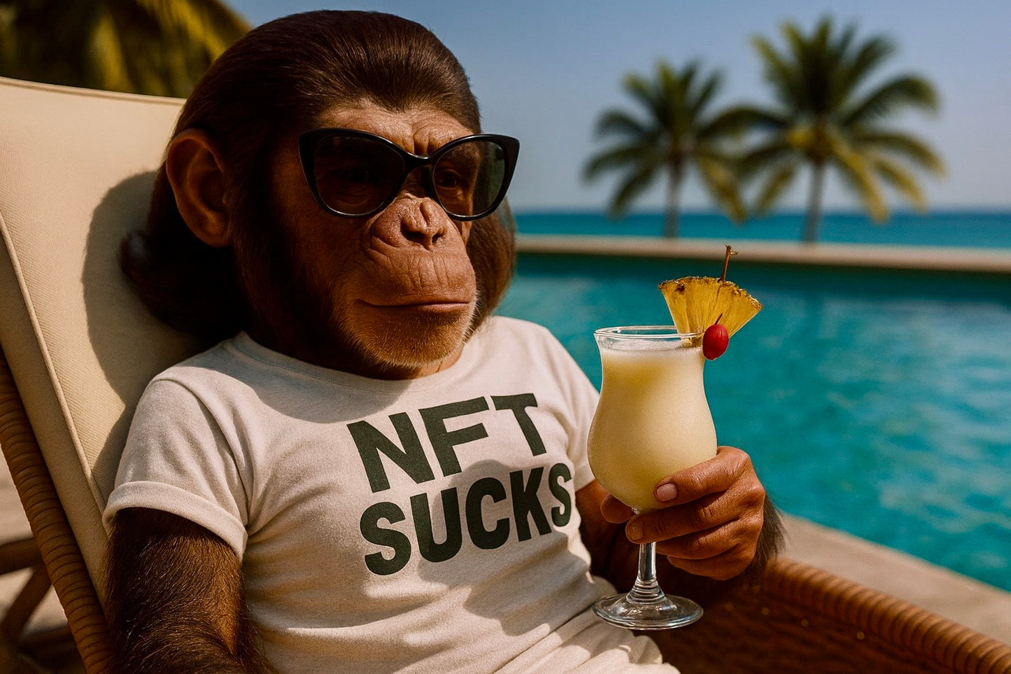 NFT Sucks Oversized Tee | Luma Apparel Club.