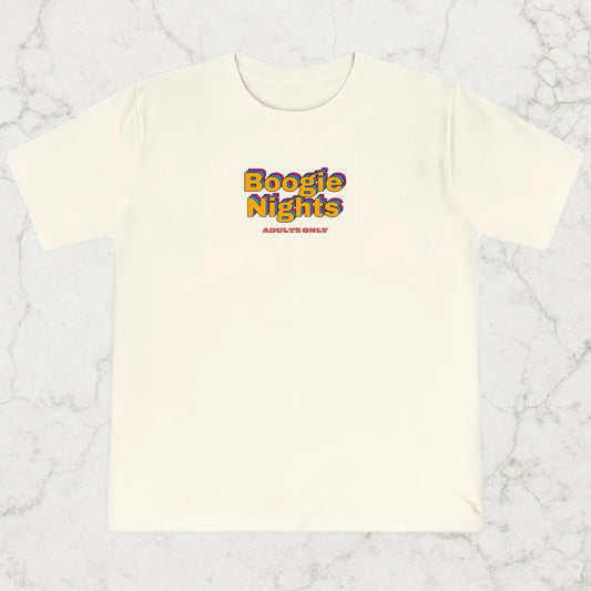Boogie Nights T-Shirt , Vintage Adult Party Tee | Luma Apparel Club