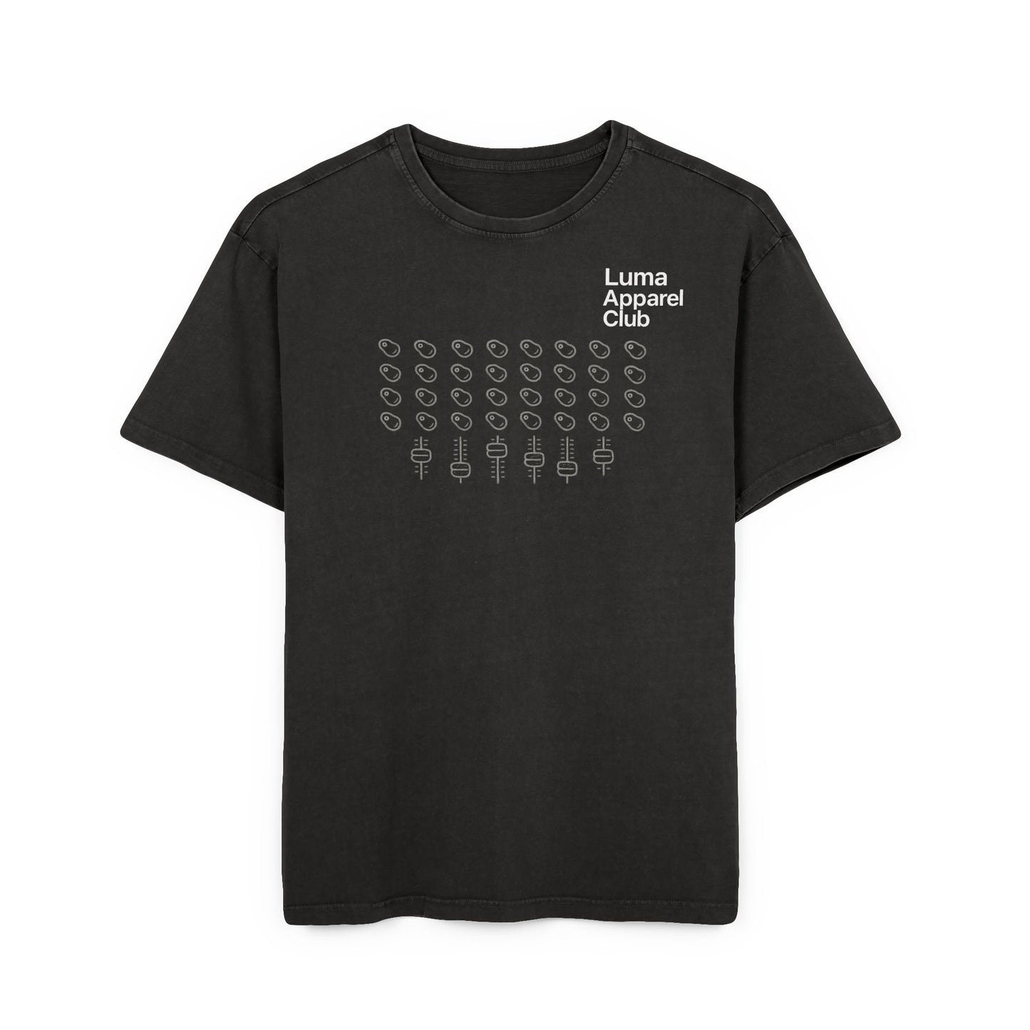 SOUNDCHECK TEE, Acid Washed Oversized Tee | Luma Apparel Club