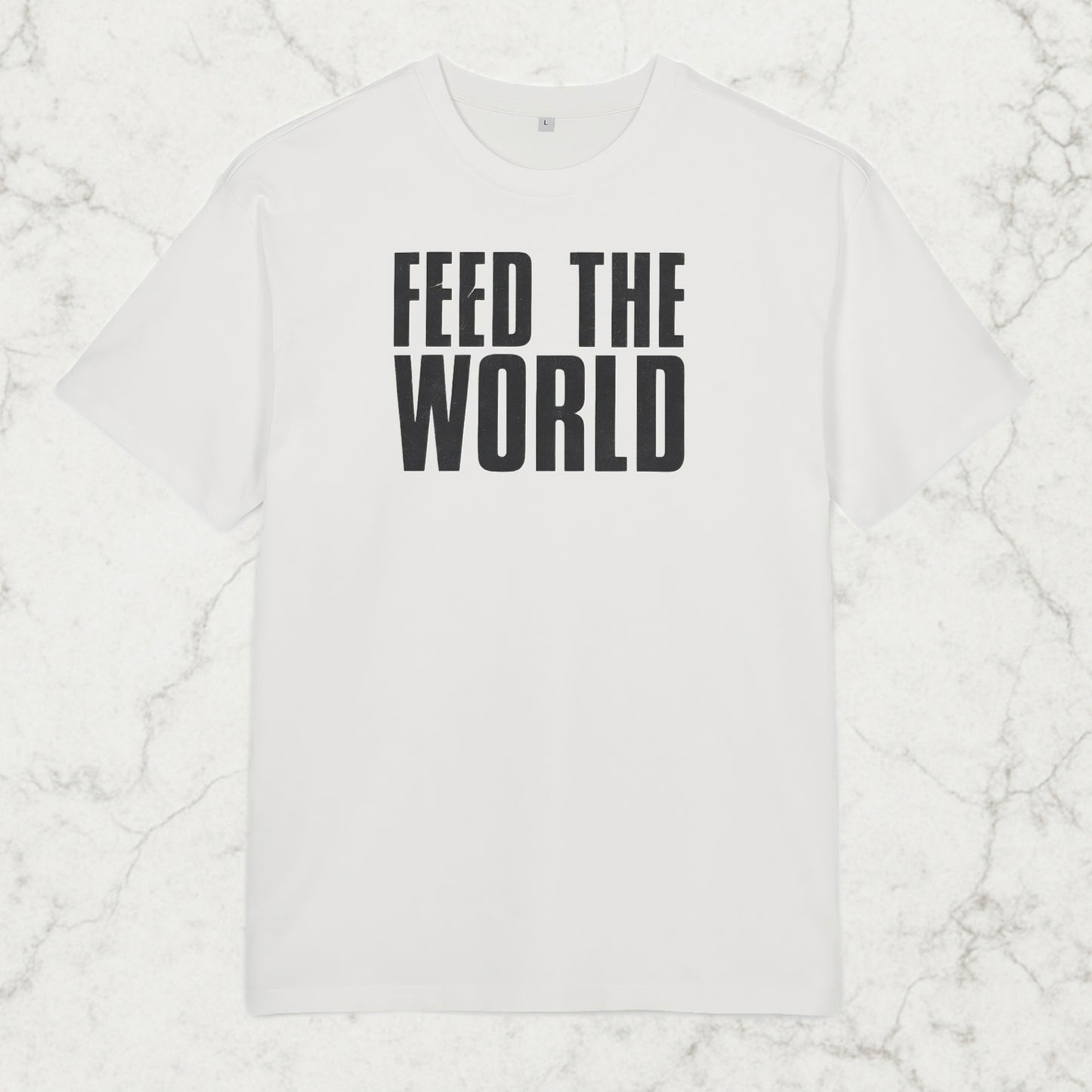 FEED THE WORLD – DAVID BOWIE TEE (1984) | Luma Apparel Club