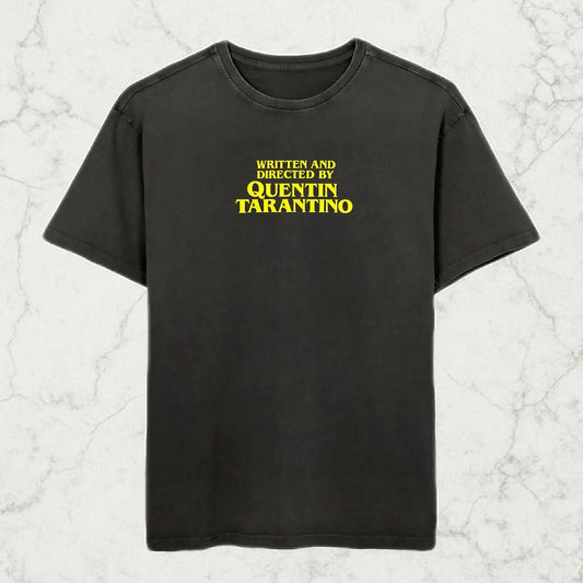 TARANTINO TRIBUTE TEE - Vintage Acid Washed Oversize T-shirt | Luma Apparel Club