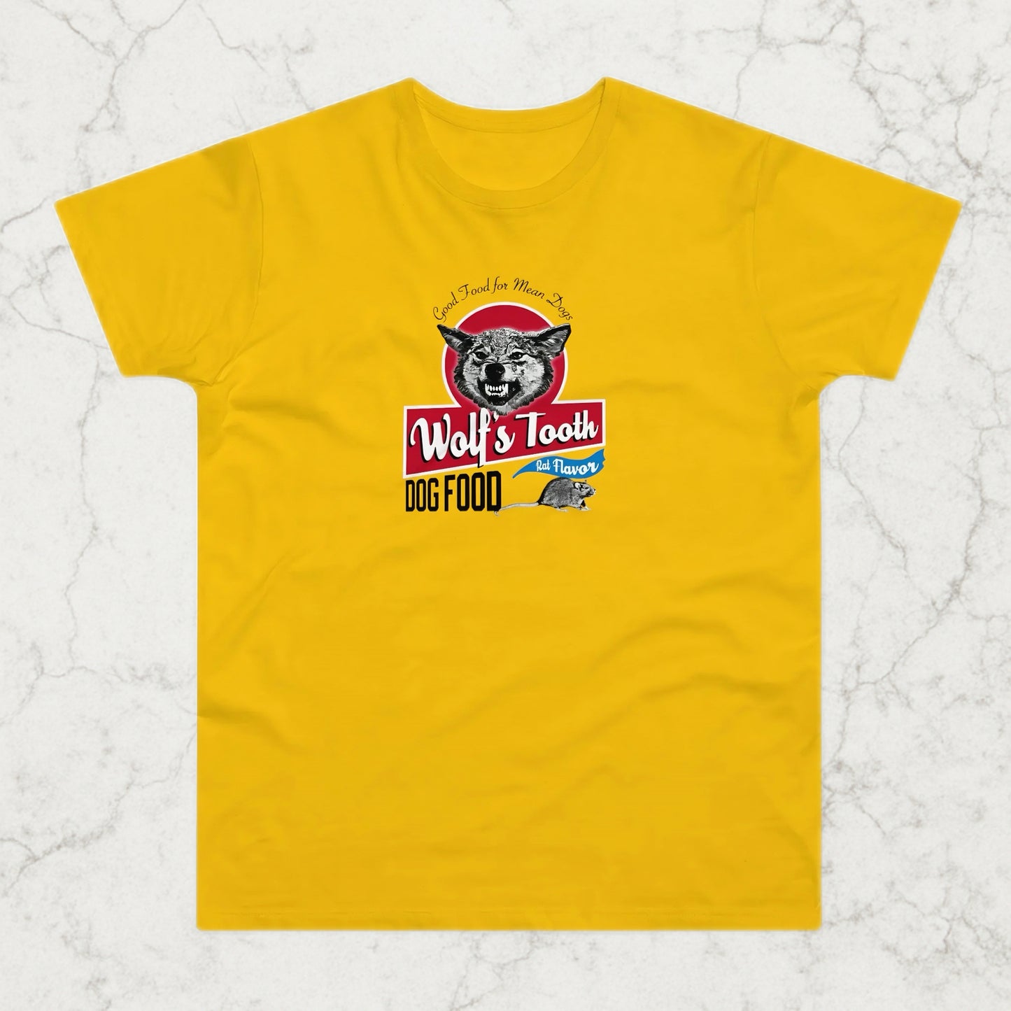 VINTAGE WOLF’S TOOTH DOG TEE | Luma Apparel Club.