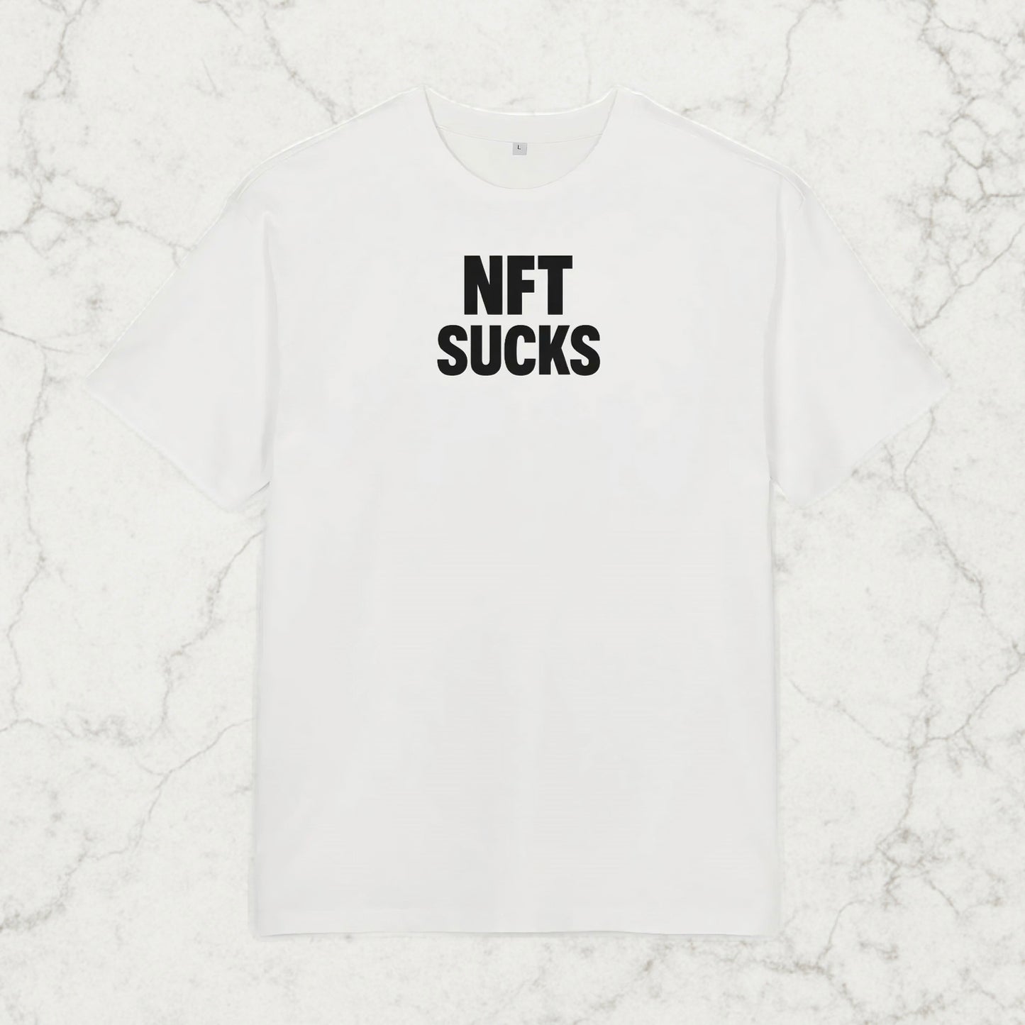 NFT Sucks Oversized Tee | Luma Apparel Club.