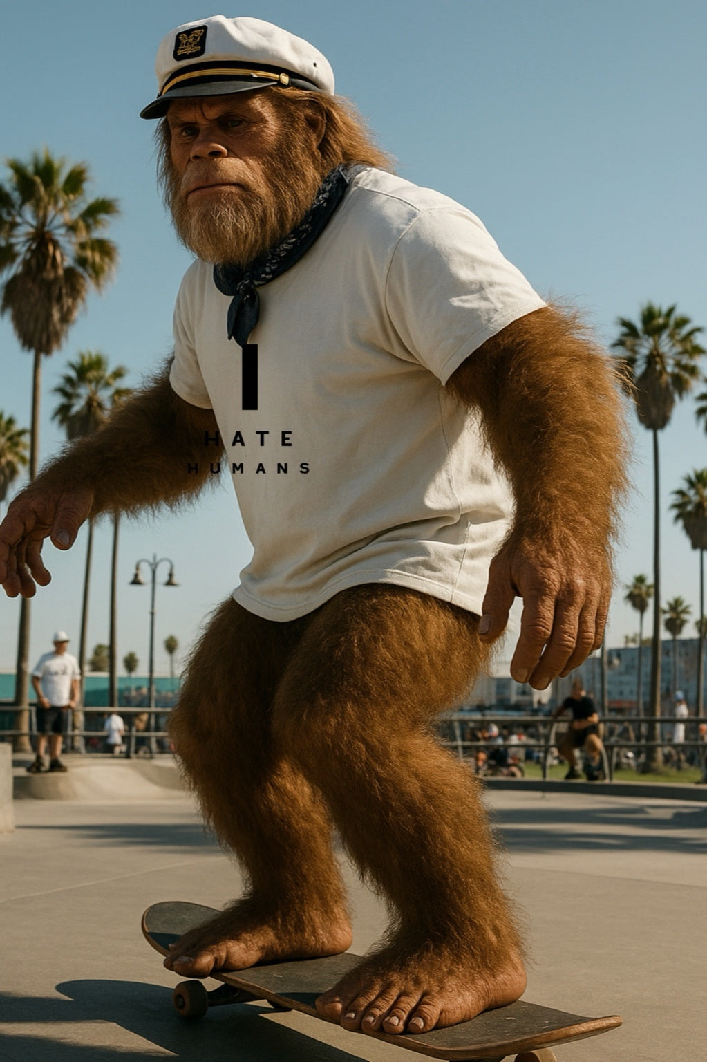 I HATE HUMANS TEE , Oversize tee | Luma Apparel Club