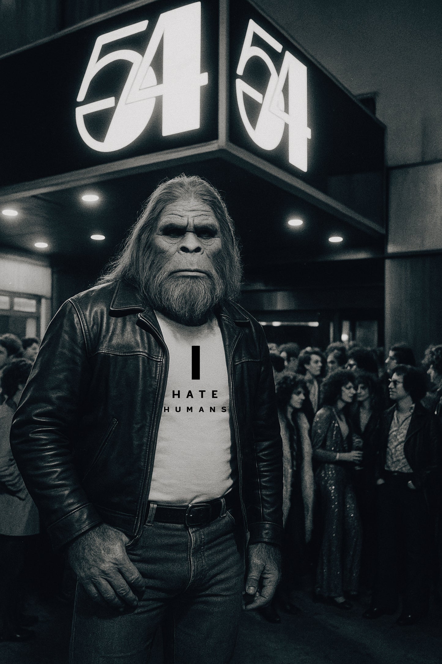 I HATE HUMANS TEE , Oversize tee | Luma Apparel Club